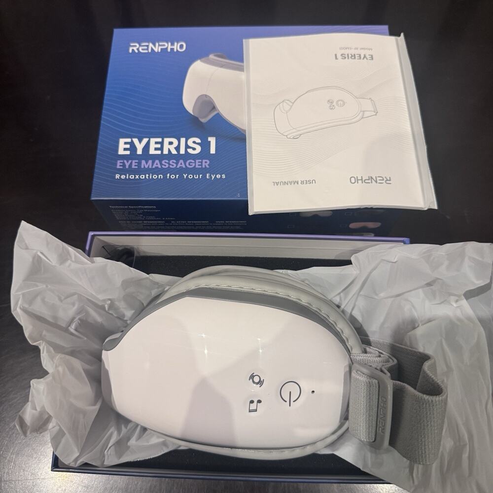 Renpho Eyeris 1 Eye Massager With Heat And Music New In Box